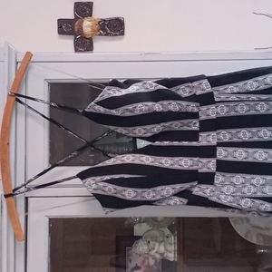 Adorable Jumpsuit w/Crisscross Straps